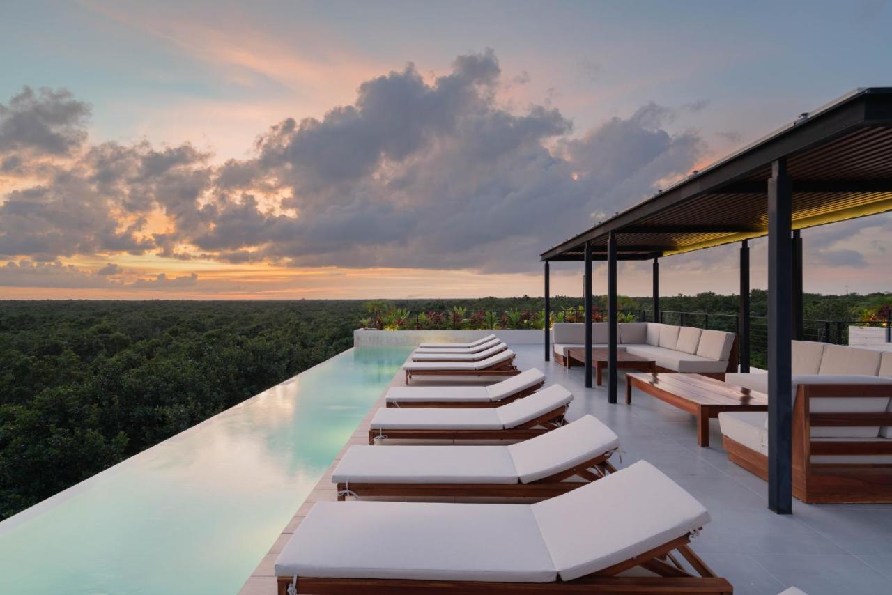 Stylish And Peaceful Jungle Studio At 525 Tulum Eksteriør billede