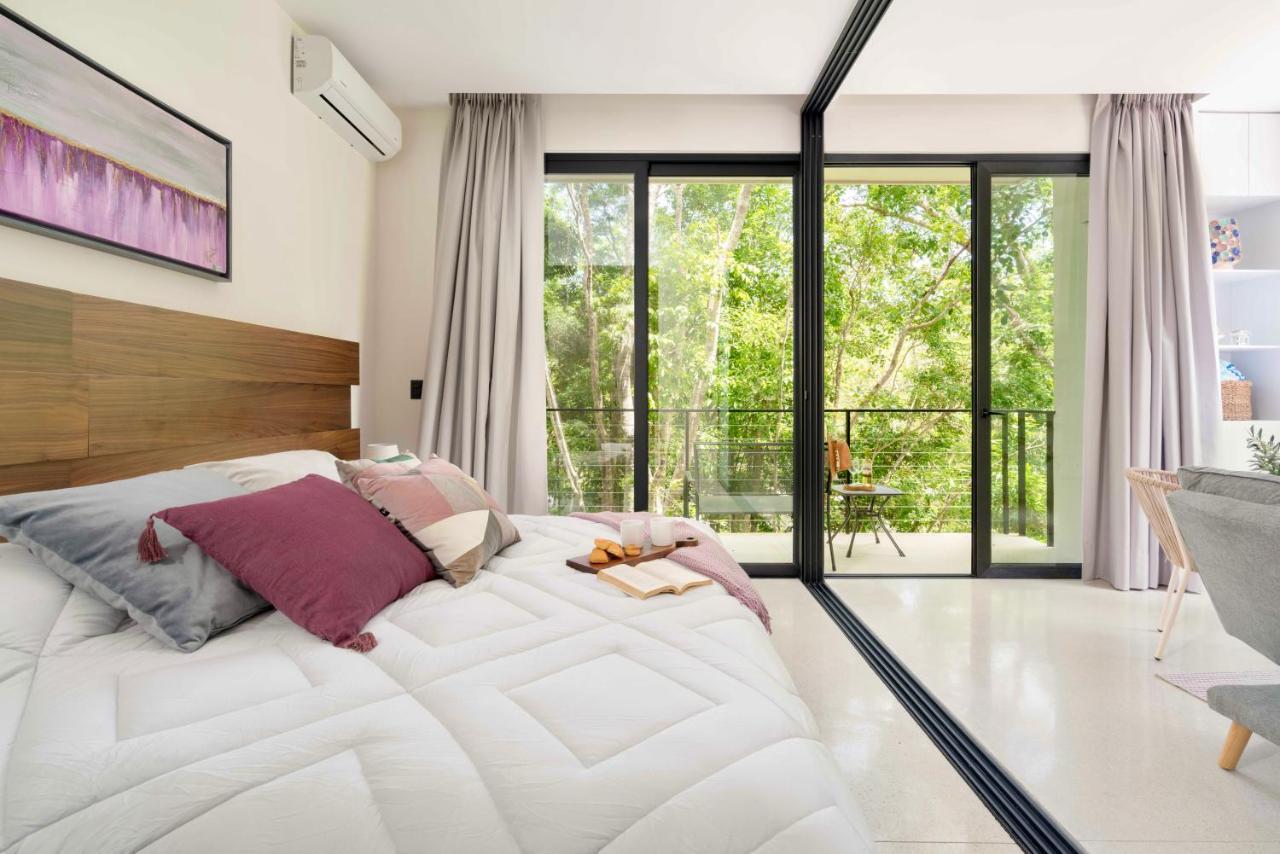 Stylish And Peaceful Jungle Studio At 525 Tulum Eksteriør billede