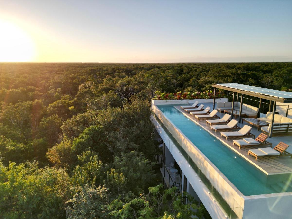 Stylish And Peaceful Jungle Studio At 525 Tulum Eksteriør billede