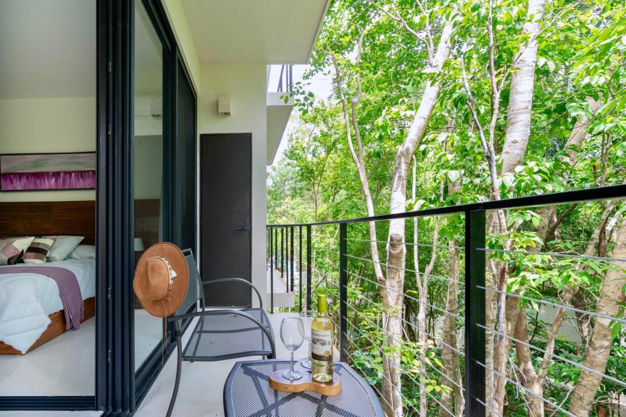 Stylish And Peaceful Jungle Studio At 525 Tulum Eksteriør billede